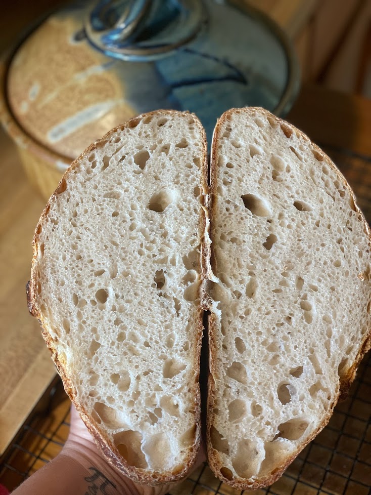 Clay Coyote Bread Baker for the perfect artisan bread