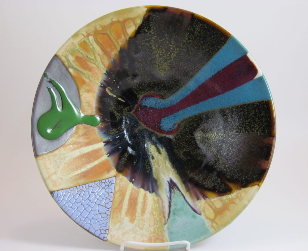 Matthew Patton Pottery - Plate, Keyhole