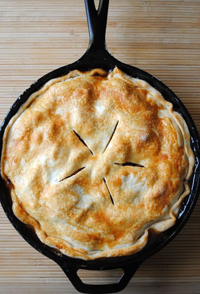 Skillet Apple Pie