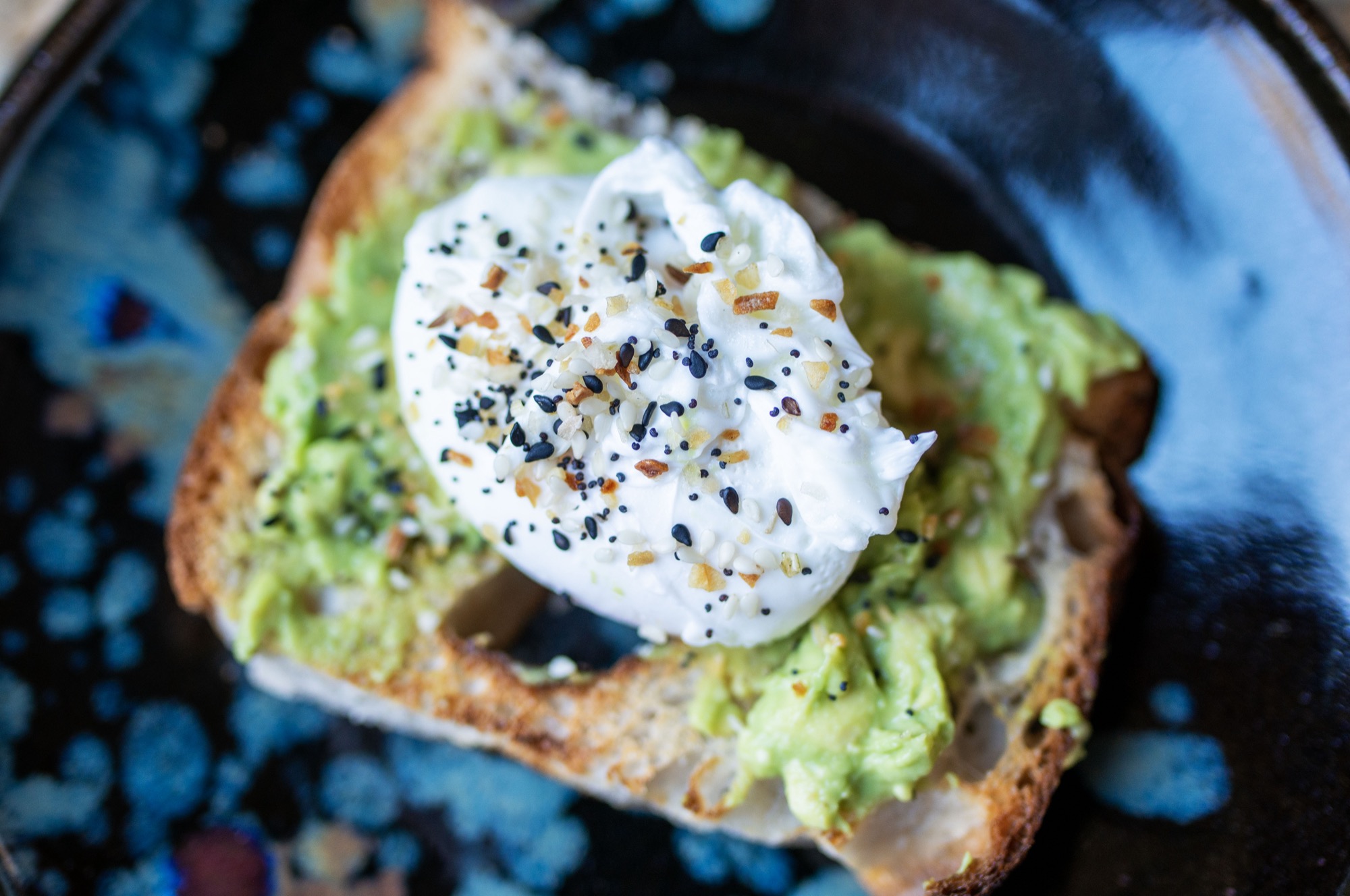 Everything Spice Poached Egg Avocado Toast